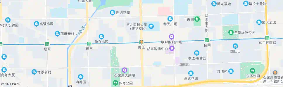 石家庄南王_公交站地图_石家庄公交_妙搜公交查询2025