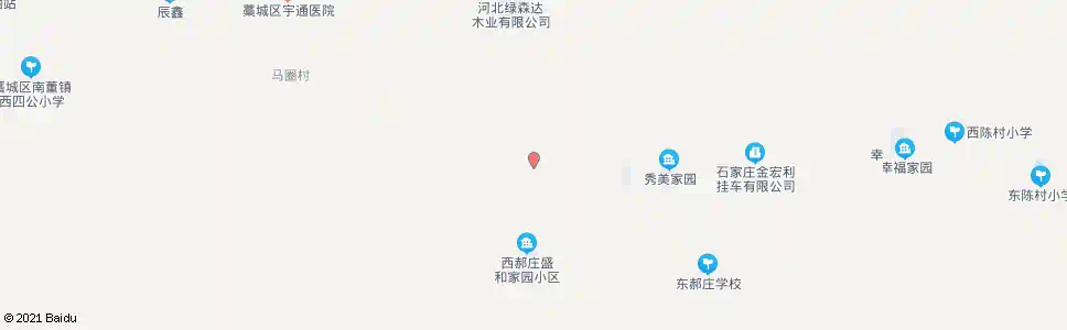 石家庄西郝庄北_公交站地图_石家庄公交_妙搜公交查询2025