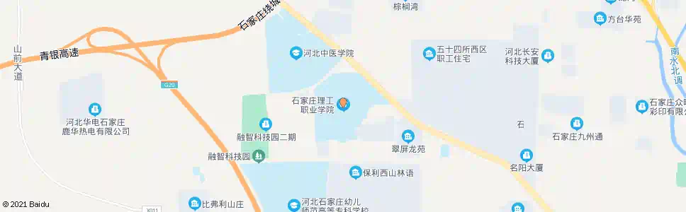 石家庄理工职业学院_公交站地图_石家庄公交_妙搜公交查询2025