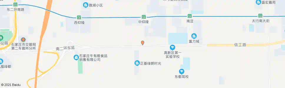 石家庄东仰陵_公交站地图_石家庄公交_妙搜公交查询2025
