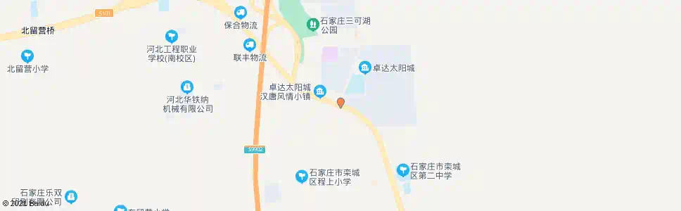 石家庄太阳城_公交站地图_石家庄公交_妙搜公交查询2025