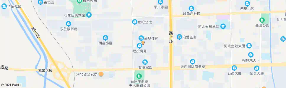 石家庄西雅小区_公交站地图_石家庄公交_妙搜公交查询2025