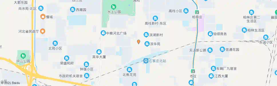 石家庄滨华路西口_公交站地图_石家庄公交_妙搜公交查询2025