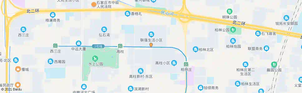 石家庄联强小区_公交站地图_石家庄公交_妙搜公交查询2025