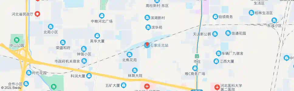 石家庄北马_公交站地图_石家庄公交_妙搜公交查询2025