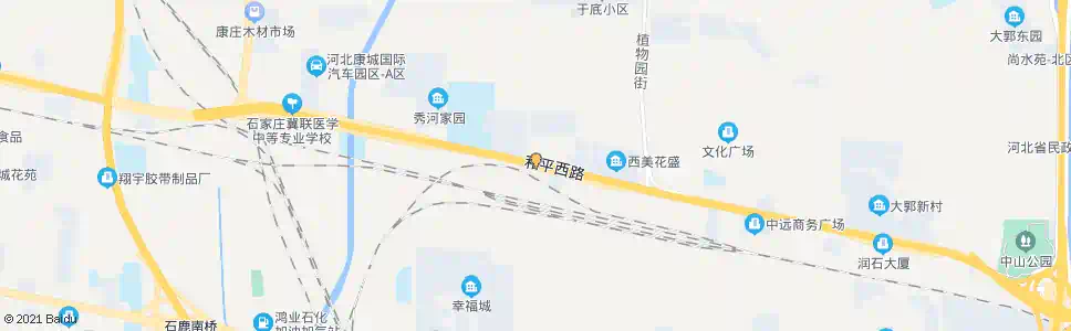 石家庄秀玉小区_公交站地图_石家庄公交_妙搜公交查询2025
