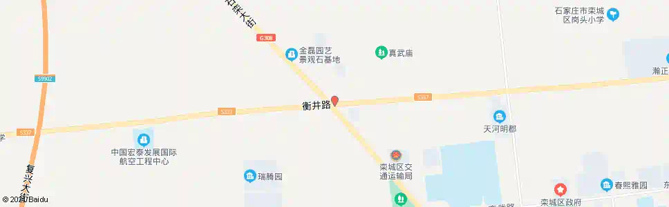 石家庄西董铺西_公交站地图_石家庄公交_妙搜公交查询2025