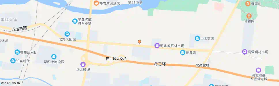 石家庄大红门石材城_公交站地图_石家庄公交_妙搜公交查询2025