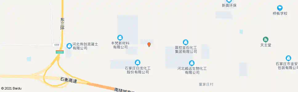石家庄东华化工_公交站地图_石家庄公交_妙搜公交查询2025