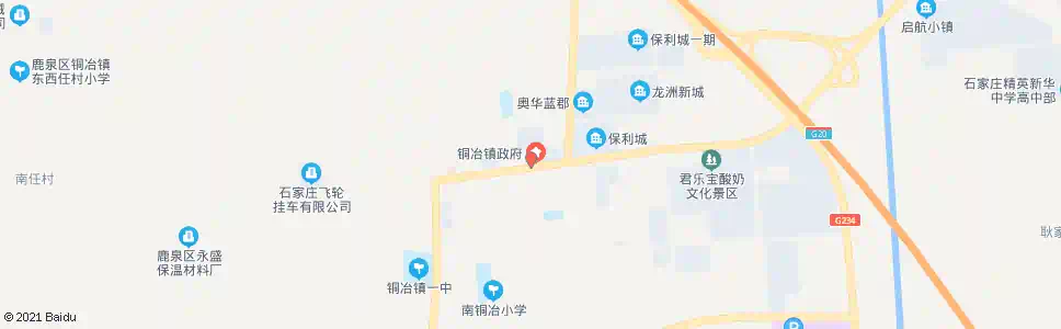 石家庄南铜冶_公交站地图_石家庄公交_妙搜公交查询2025
