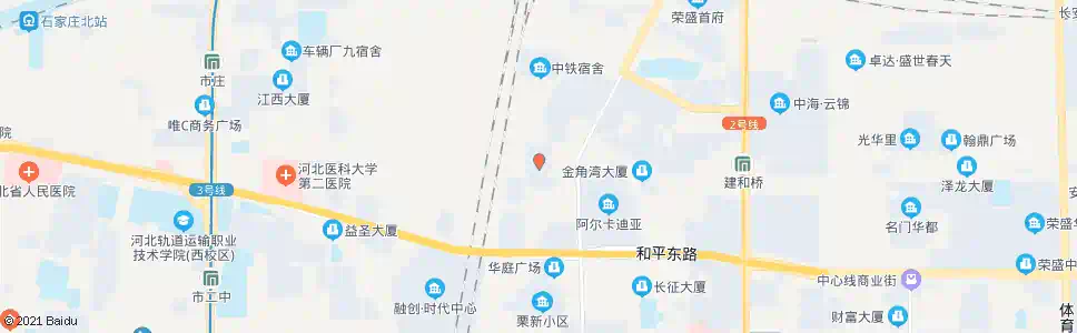 石家庄石府二区_公交站地图_石家庄公交_妙搜公交查询2025