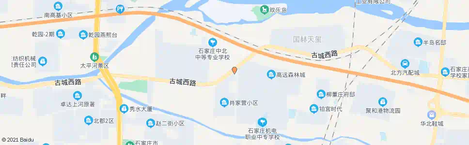石家庄肖家营_公交站地图_石家庄公交_妙搜公交查询2025