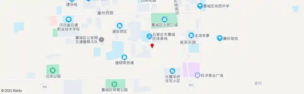 石家庄四明街南口_公交站地图_石家庄公交_妙搜公交查询2025