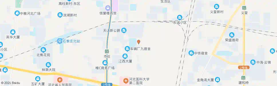石家庄北新街小学_公交站地图_石家庄公交_妙搜公交查询2025