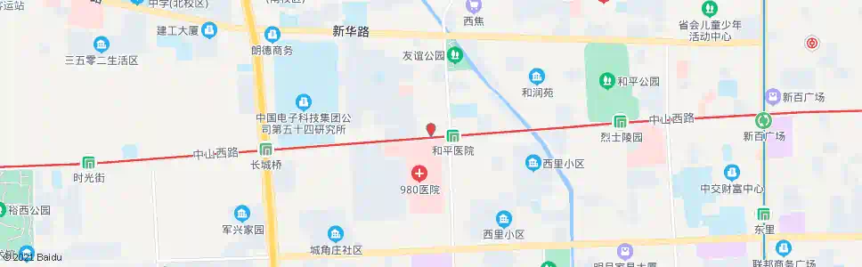 石家庄城角庄_公交站地图_石家庄公交_妙搜公交查询2025