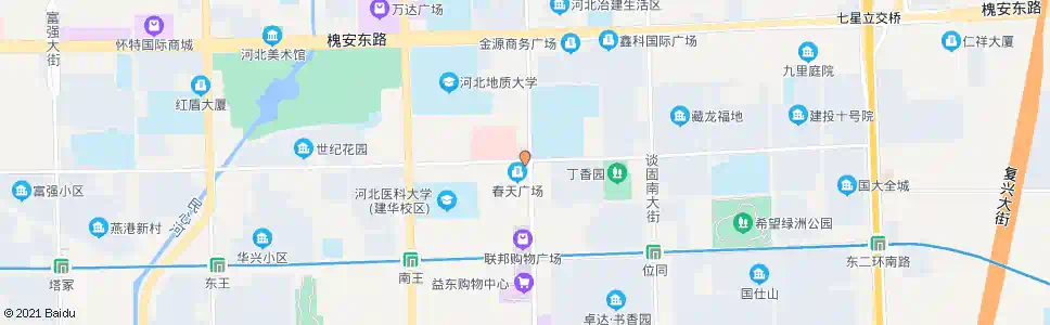 石家庄医大一院_公交站地图_石家庄公交_妙搜公交查询2025