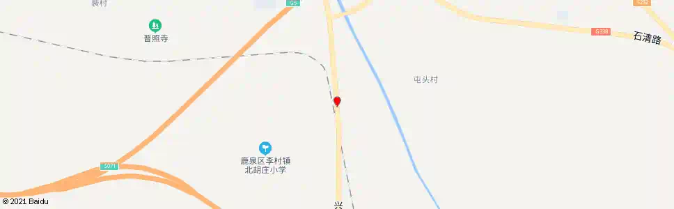 石家庄北胡庄_公交站地图_石家庄公交_妙搜公交查询2025