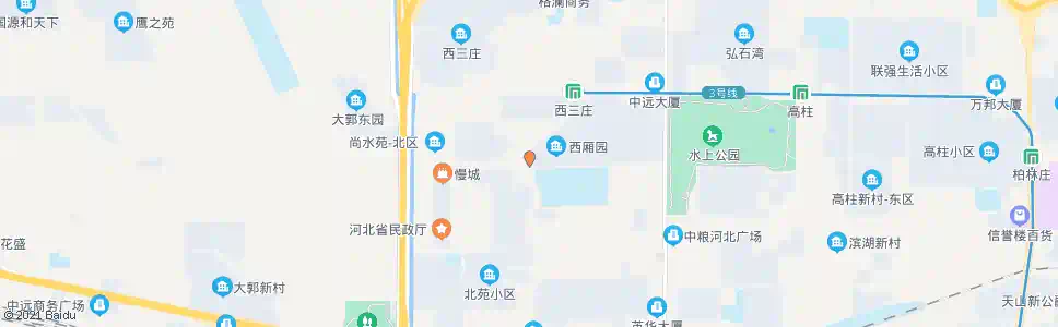 石家庄慢城花园_公交站地图_石家庄公交_妙搜公交查询2025