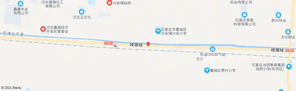 石家庄兴安桥_公交站地图_石家庄公交_妙搜公交查询2025