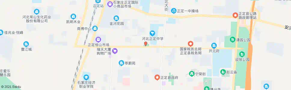 石家庄恒府广场_公交站地图_石家庄公交_妙搜公交查询2025