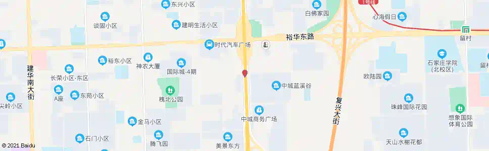 石家庄东二环槐北路口_公交站地图_石家庄公交_妙搜公交查询2025