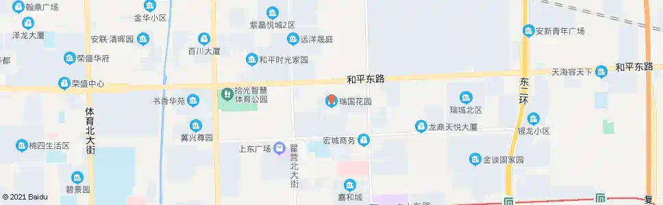 石家庄瑞国花园_公交站地图_石家庄公交_妙搜公交查询2025