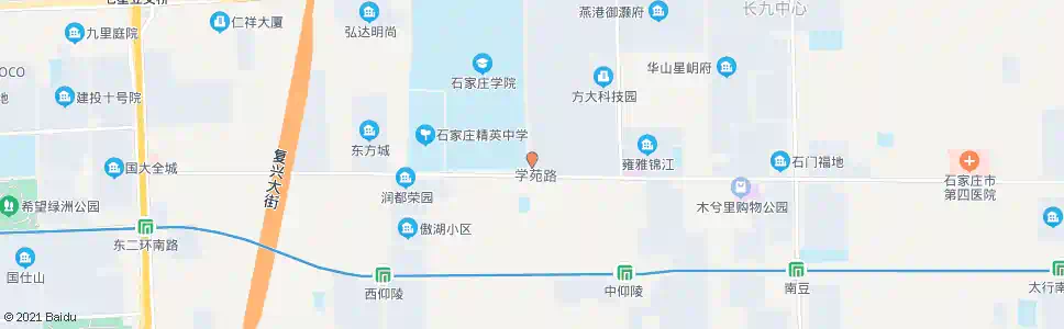 石家庄珠峰大街南口_公交站地图_石家庄公交_妙搜公交查询2025