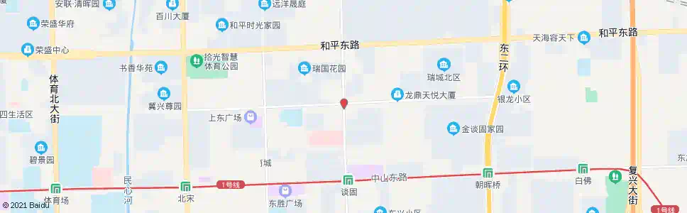 石家庄谈固大街跃进路口_公交站地图_石家庄公交_妙搜公交查询2025