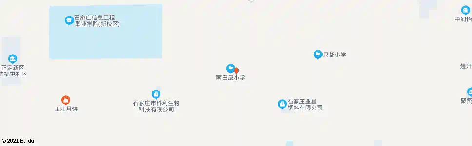 石家庄南白皮_公交站地图_石家庄公交_妙搜公交查询2025