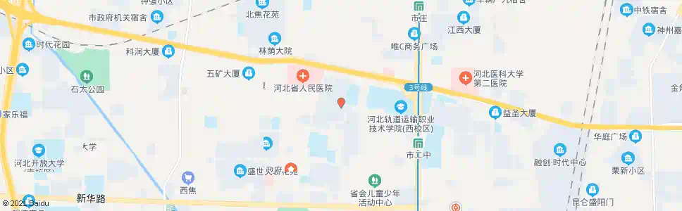 石家庄维明大街北口_公交站地图_石家庄公交_妙搜公交查询2025