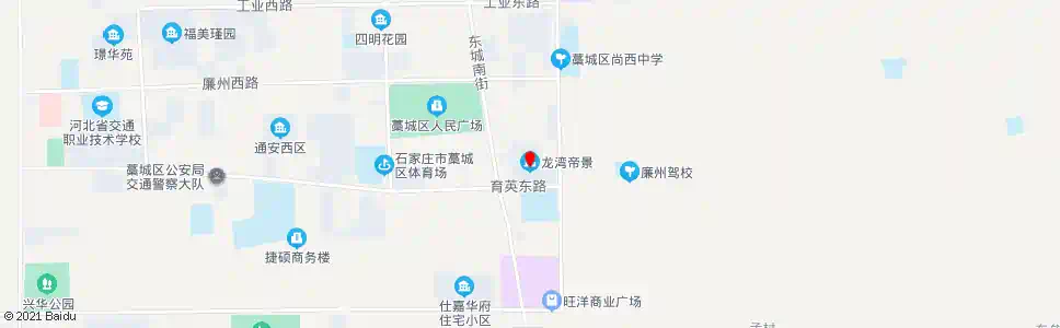 石家庄龙湾帝景小区_公交站地图_石家庄公交_妙搜公交查询2025