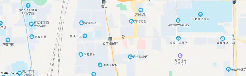 石家庄平安医院西院_公交站地图_石家庄公交_妙搜公交查询2025