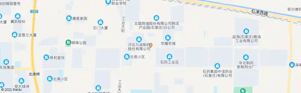 石家庄石药中润_公交站地图_石家庄公交_妙搜公交查询2025