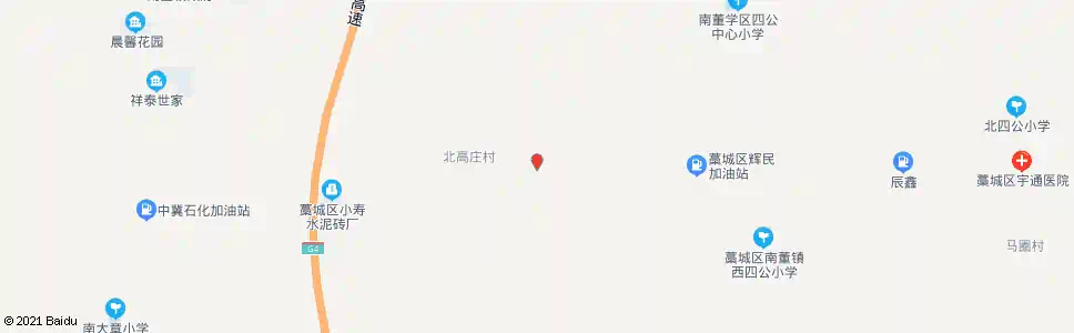 石家庄北高庄东_公交站地图_石家庄公交_妙搜公交查询2025