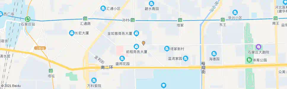 石家庄塔南石栾路口_公交站地图_石家庄公交_妙搜公交查询2025