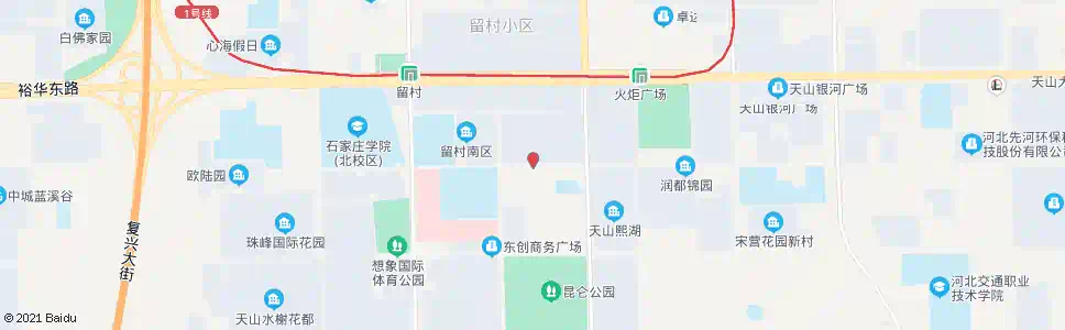 石家庄省三院东院_公交站地图_石家庄公交_妙搜公交查询2025