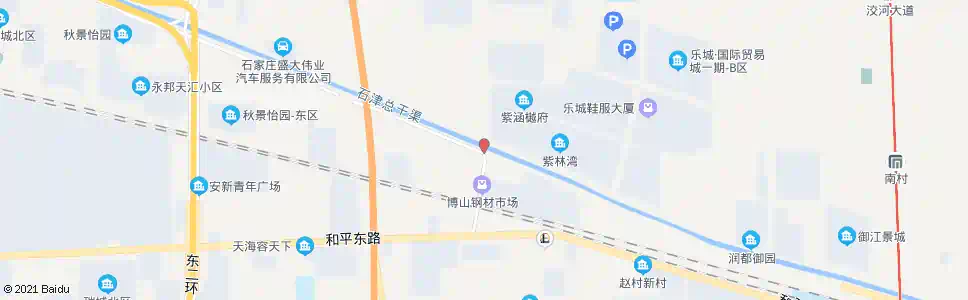 石家庄兆通桥_公交站地图_石家庄公交_妙搜公交查询2025