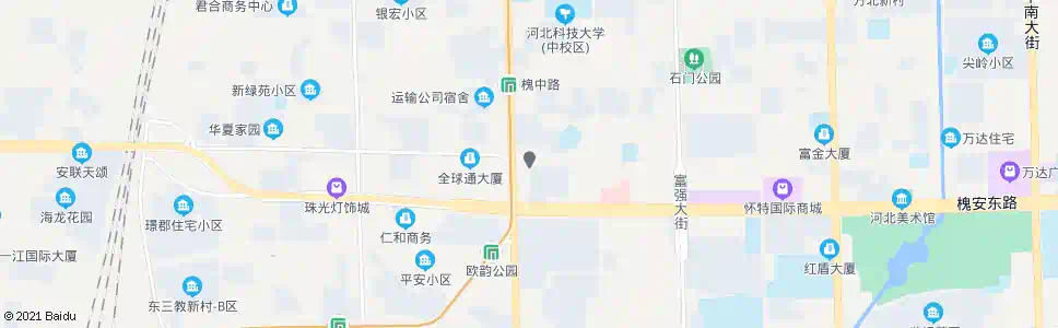 石家庄东风路东口_公交站地图_石家庄公交_妙搜公交查询2025