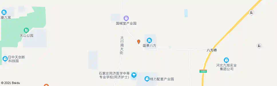 石家庄华油韩通气站_公交站地图_石家庄公交_妙搜公交查询2025