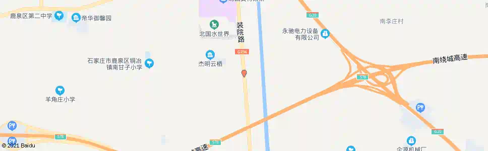 石家庄南甘子_公交站地图_石家庄公交_妙搜公交查询2025