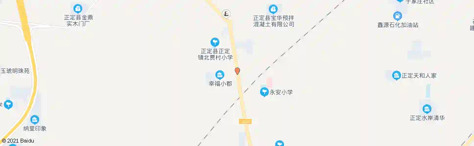 石家庄北贾村南_公交站地图_石家庄公交_妙搜公交查询2025