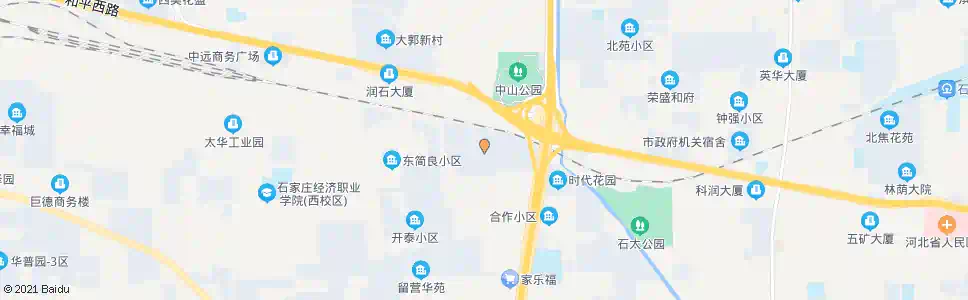 石家庄桥西蔬菜市场_公交站地图_石家庄公交_妙搜公交查询2025