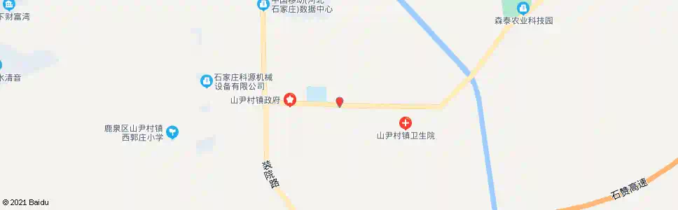 石家庄山尹村西口_公交站地图_石家庄公交_妙搜公交查询2025
