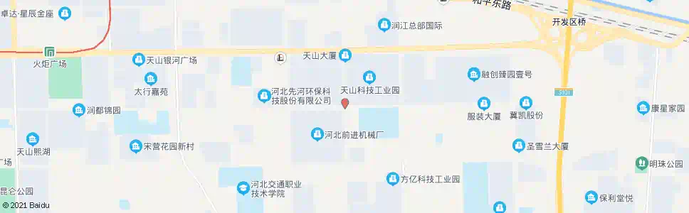 石家庄泰山湘江道口_公交站地图_石家庄公交_妙搜公交查询2025