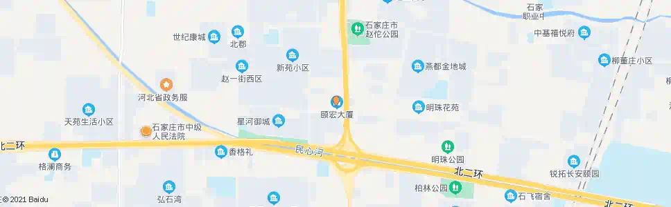 石家庄东明家具城_公交站地图_石家庄公交_妙搜公交查询2025