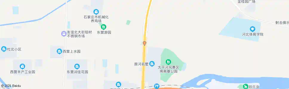 石家庄翠屏路西口_公交站地图_石家庄公交_妙搜公交查询2025