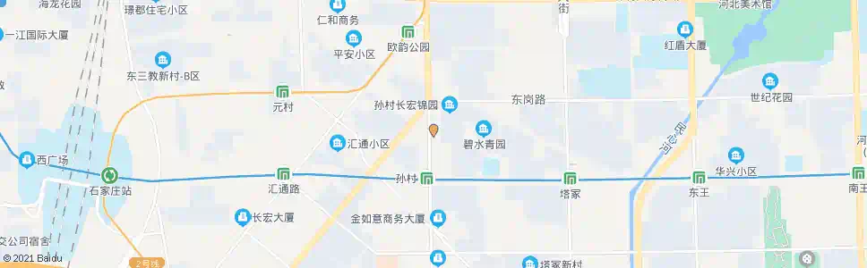石家庄谛音寺_公交站地图_石家庄公交_妙搜公交查询2025