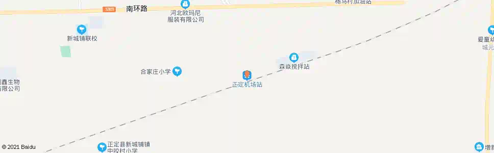 石家庄石家庄机场_公交站地图_石家庄公交_妙搜公交查询2025