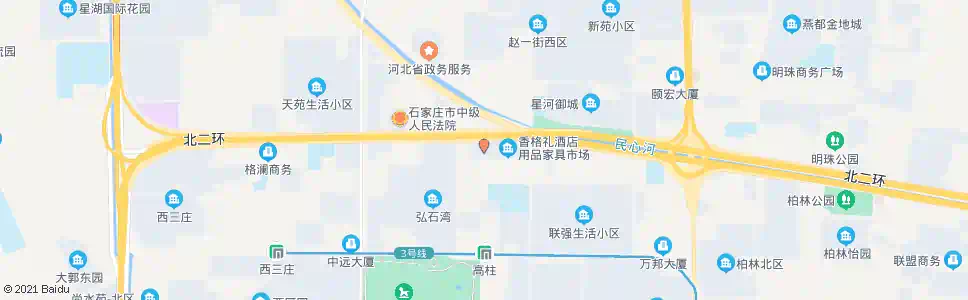 石家庄泰华街北口_公交站地图_石家庄公交_妙搜公交查询2025
