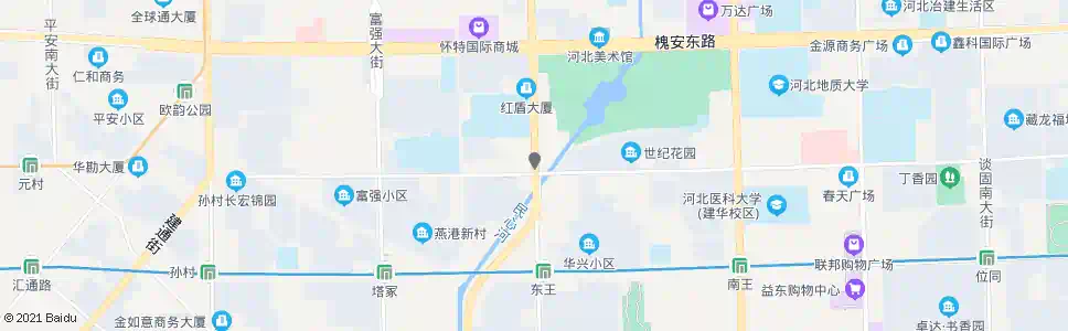 石家庄怀特家居城(现代女子医院)_公交站地图_石家庄公交_妙搜公交查询2025